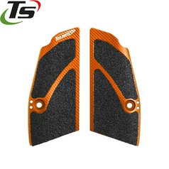 Hliníkové střenky CZ 75 Compact, CZ 75 P-01 krátké | TS 3D oranž