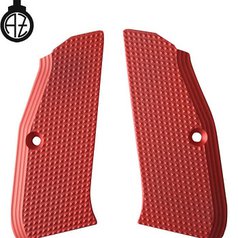 Hliníkové střenky CZ 75, CZ 75 SP-01, CZ Shadow 2, CZ TS 2 | AZ červené