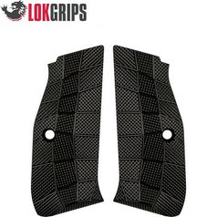 Hliníkové střenky CZ 75, CZ 75 SP-01, CZ Shadow 2, CZ TS 2  LOK Grips | černé